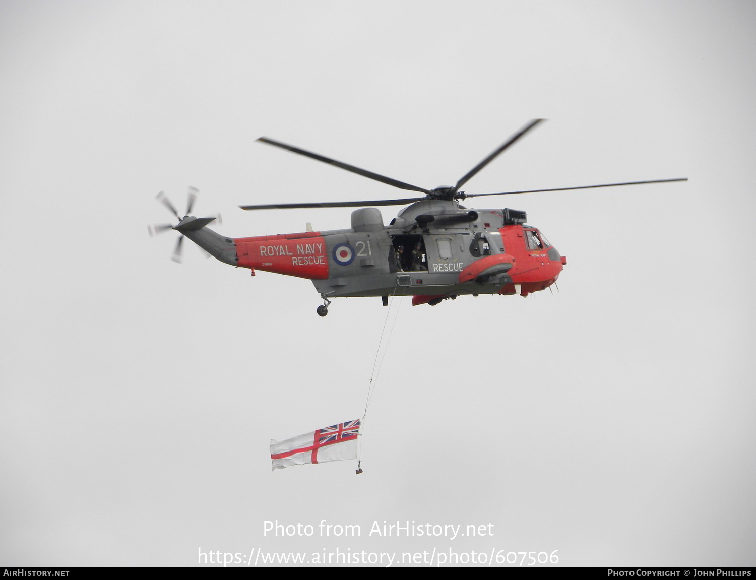 Aircraft Photo of XV666 | Westland WS-61 Sea King HU5 | UK - Navy | AirHistory.net #607506