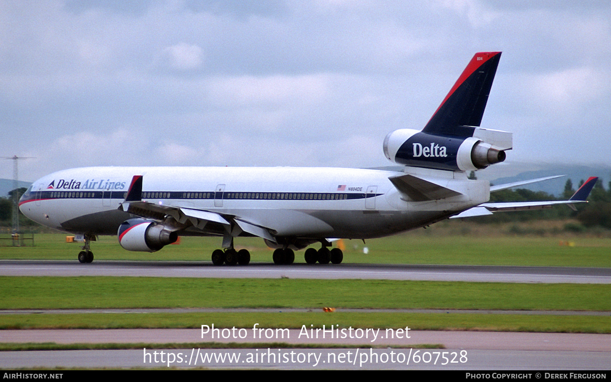 Aircraft Photo of N804DE | McDonnell Douglas MD-11 | Delta Air Lines | AirHistory.net #607528