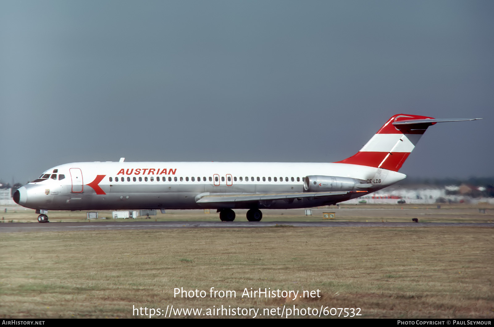 Aircraft Photo of OE-LDB | McDonnell Douglas DC-9-32 | Austrian Airlines | AirHistory.net #607532