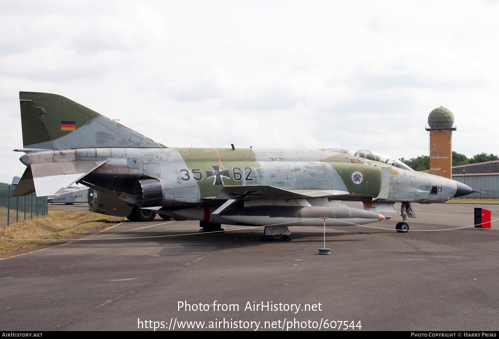 Aircraft Photo of 3562 | McDonnell Douglas RF-4E Phantom II | Germany - Air Force | AirHistory.net #607544