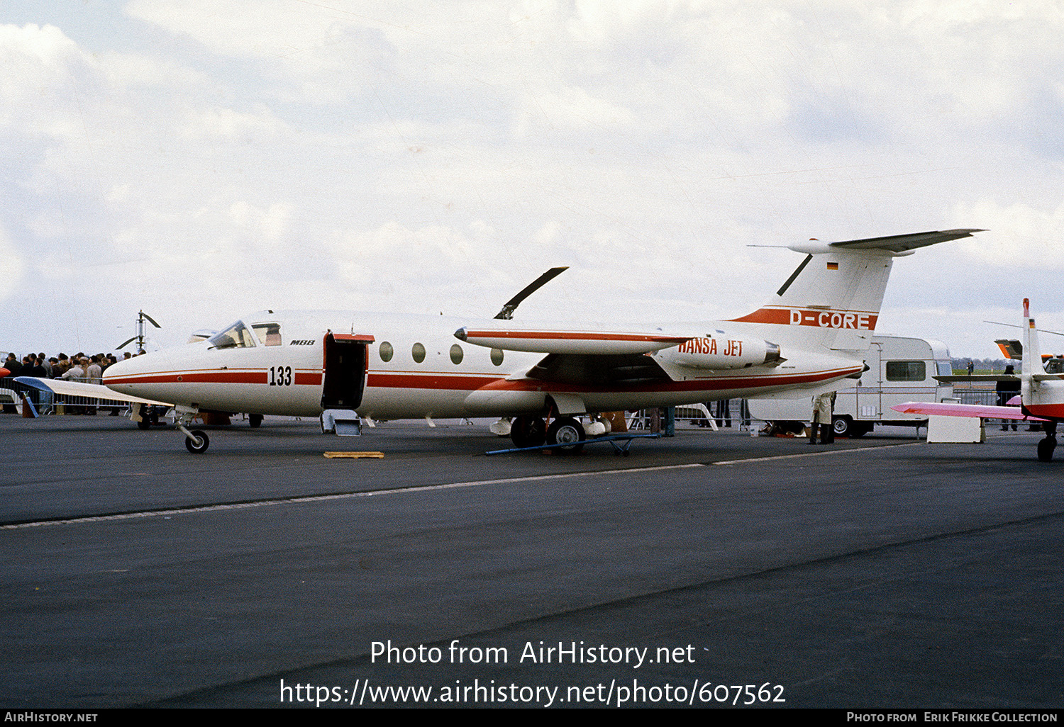 Aircraft Photo of D-CORE | HFB HFB-320 Hansa Jet | AirHistory.net #607562