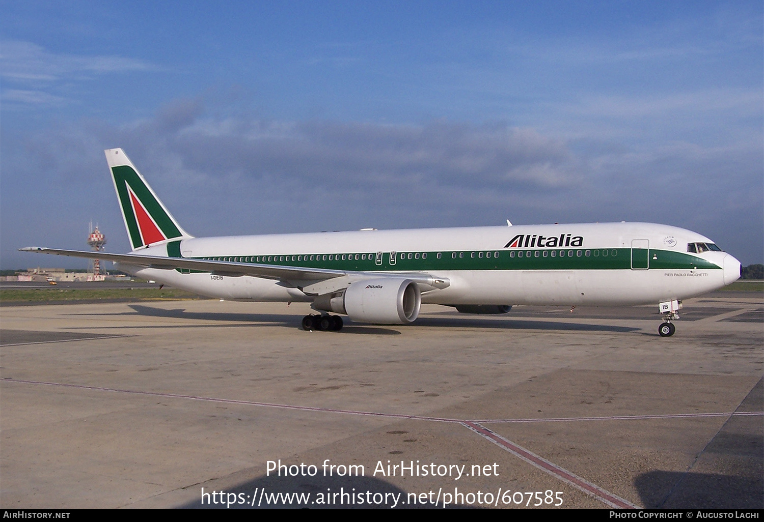 Aircraft Photo of I-DEIB | Boeing 767-33A/ER | Alitalia | AirHistory.net #607585