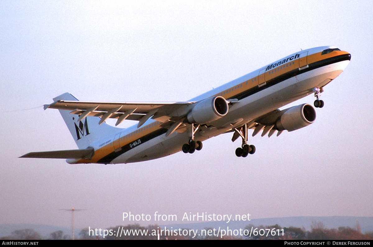 Aircraft Photo of G-MAJS | Airbus A300B4-605R | Monarch Airlines | AirHistory.net #607611