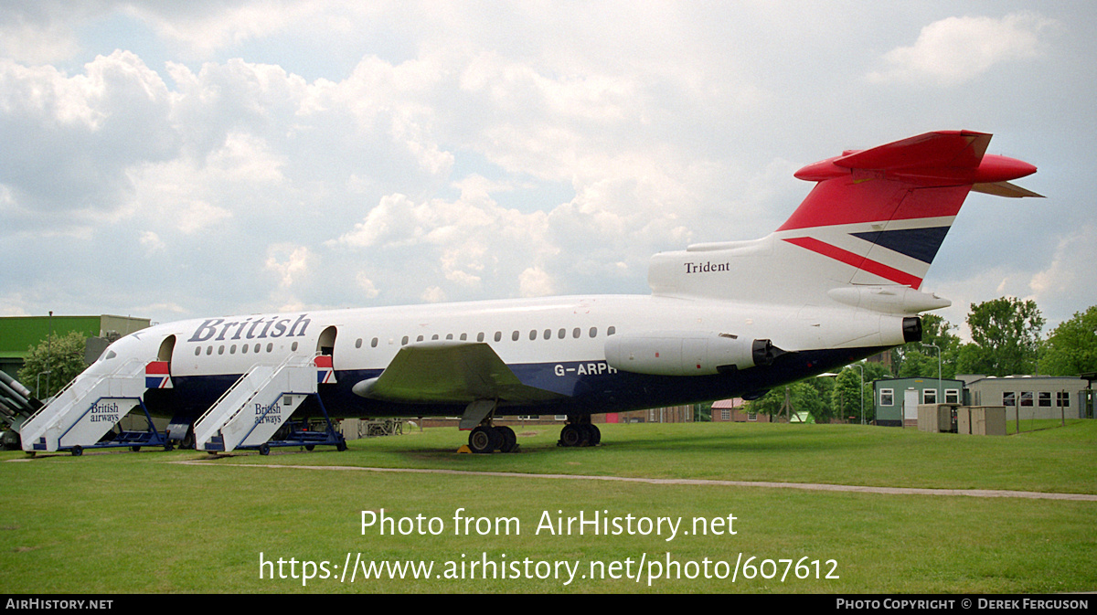 Aircraft Photo of G-ARPH | Hawker Siddeley HS-121 Trident 1C | British Airways | AirHistory.net #607612