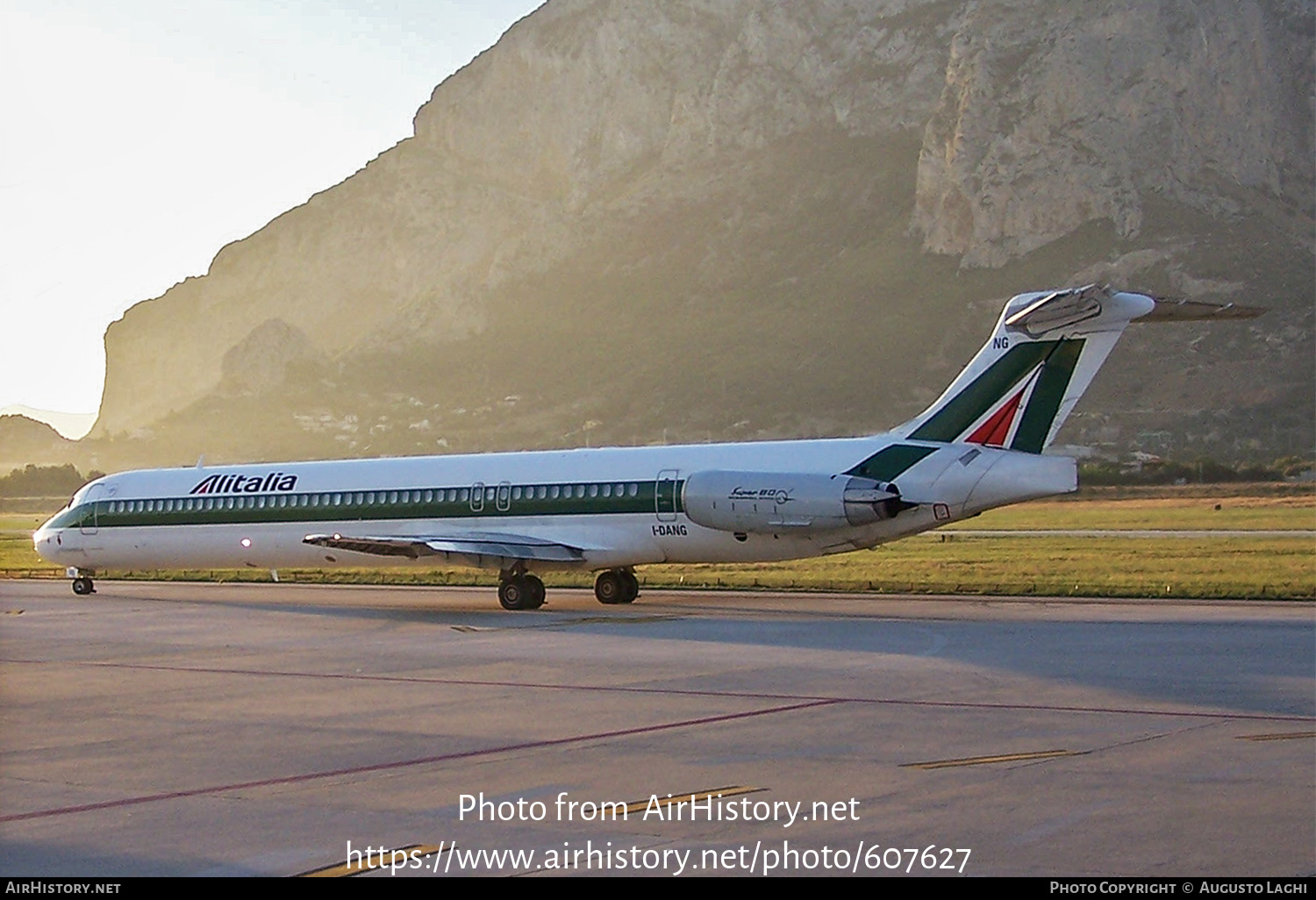 Aircraft Photo of I-DANG | McDonnell Douglas MD-82 (DC-9-82) | Alitalia | AirHistory.net #607627