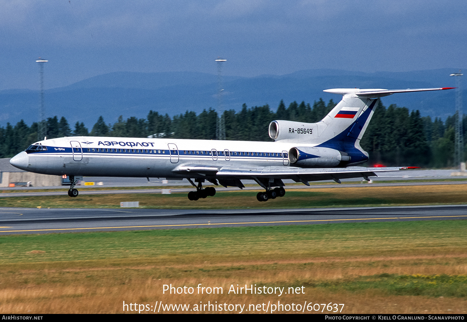 Aircraft Photo of RA-85469 | Tupolev Tu-154M | Aeroflot | AirHistory.net #607637