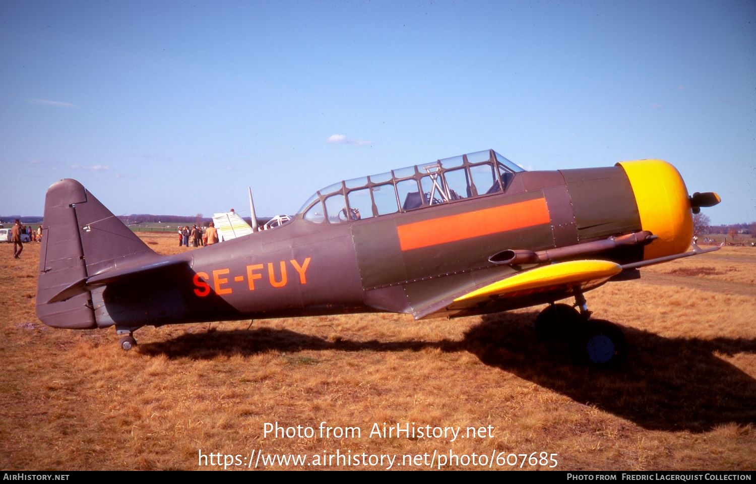 Aircraft Photo of SE-FUY | North American AT-16 Harvard IIB | AirHistory.net #607685