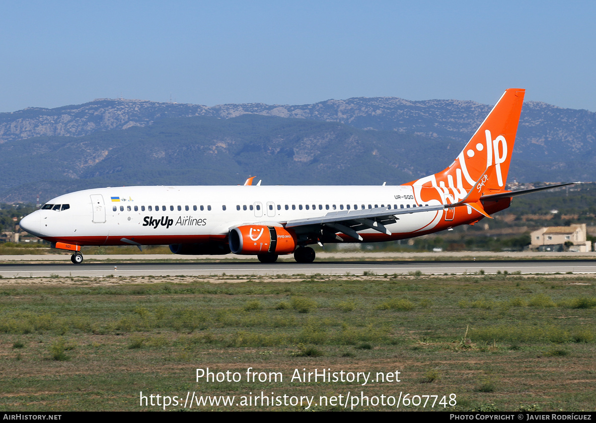 Aircraft Photo of UR-SQO | Boeing 737-82R | SkyUp Airlines | AirHistory.net #607748