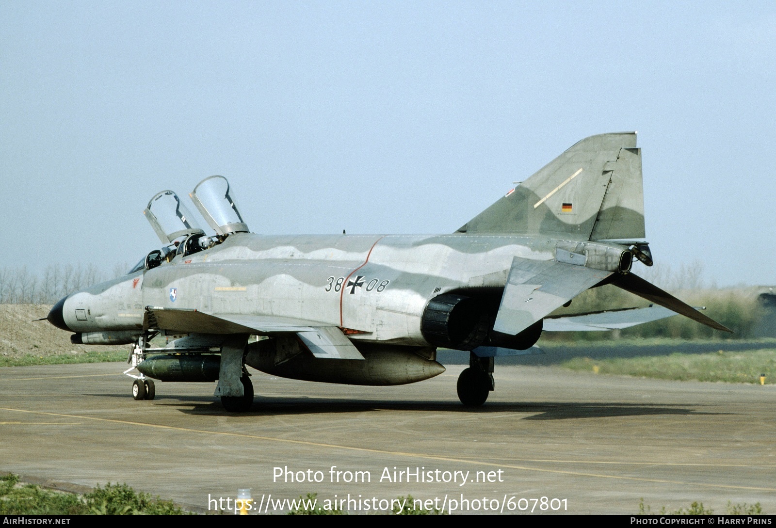 Aircraft Photo of 3808 | McDonnell Douglas F-4F Phantom II | Germany - Air Force | AirHistory.net #607801