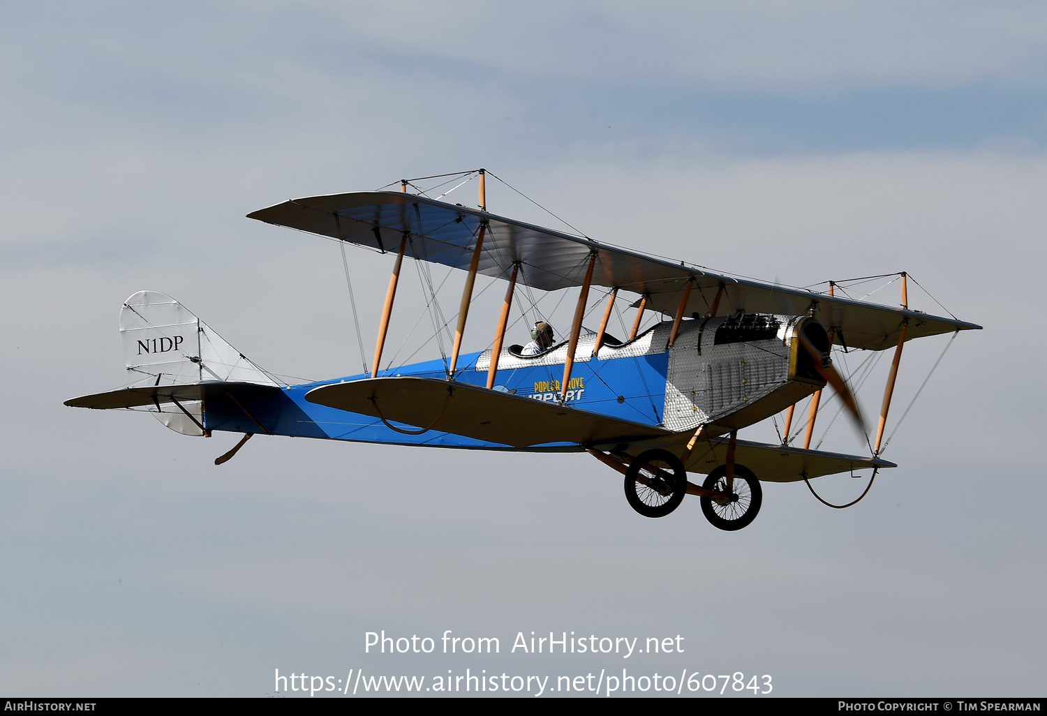 Aircraft Photo of N1DP | Curtiss JN-4D Jenny (replica) | Poplar Grove Vintage Wings and Wheels Museum | AirHistory.net #607843