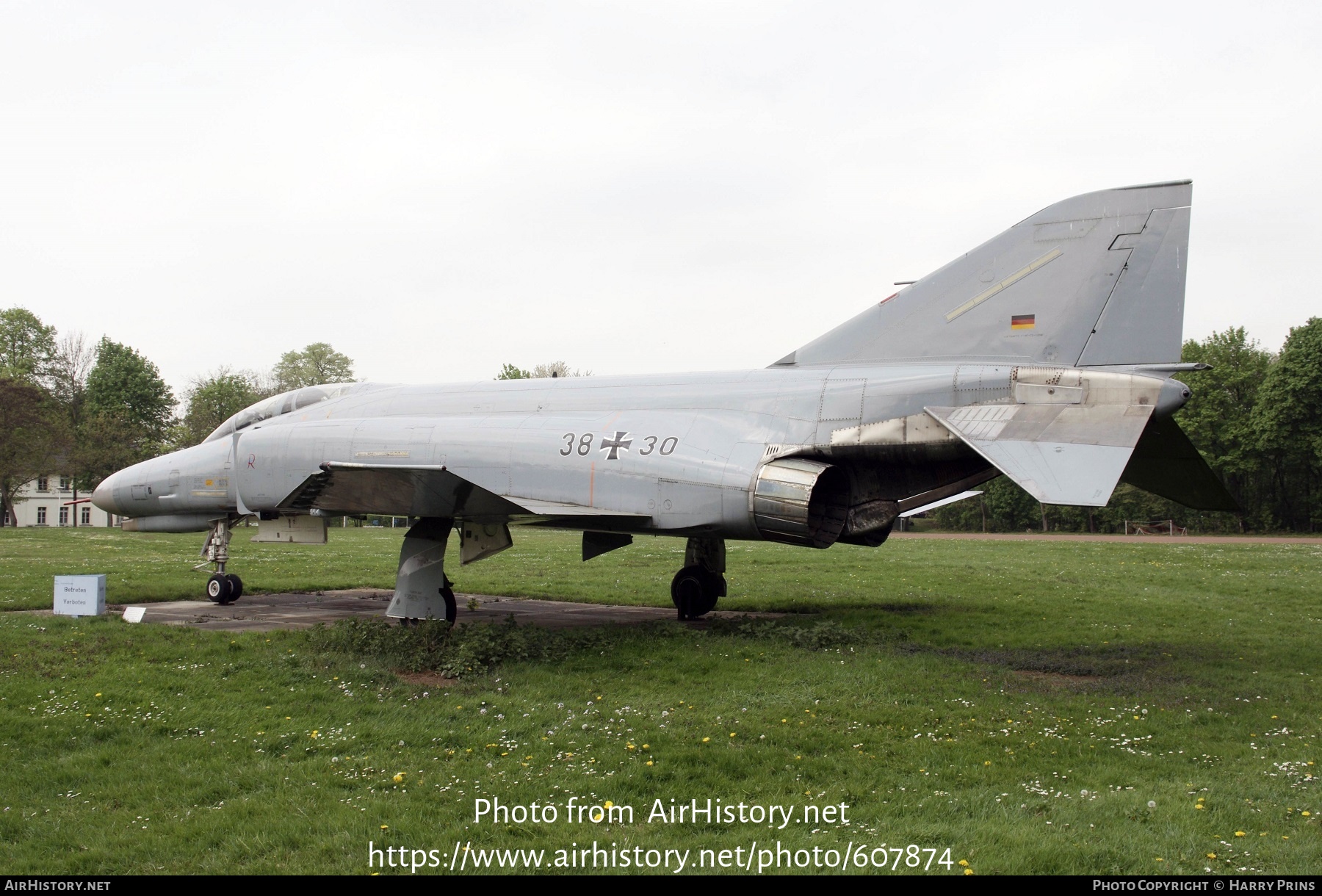 Aircraft Photo of 3830 | McDonnell Douglas F-4F Phantom II | Germany - Air Force | AirHistory.net #607874