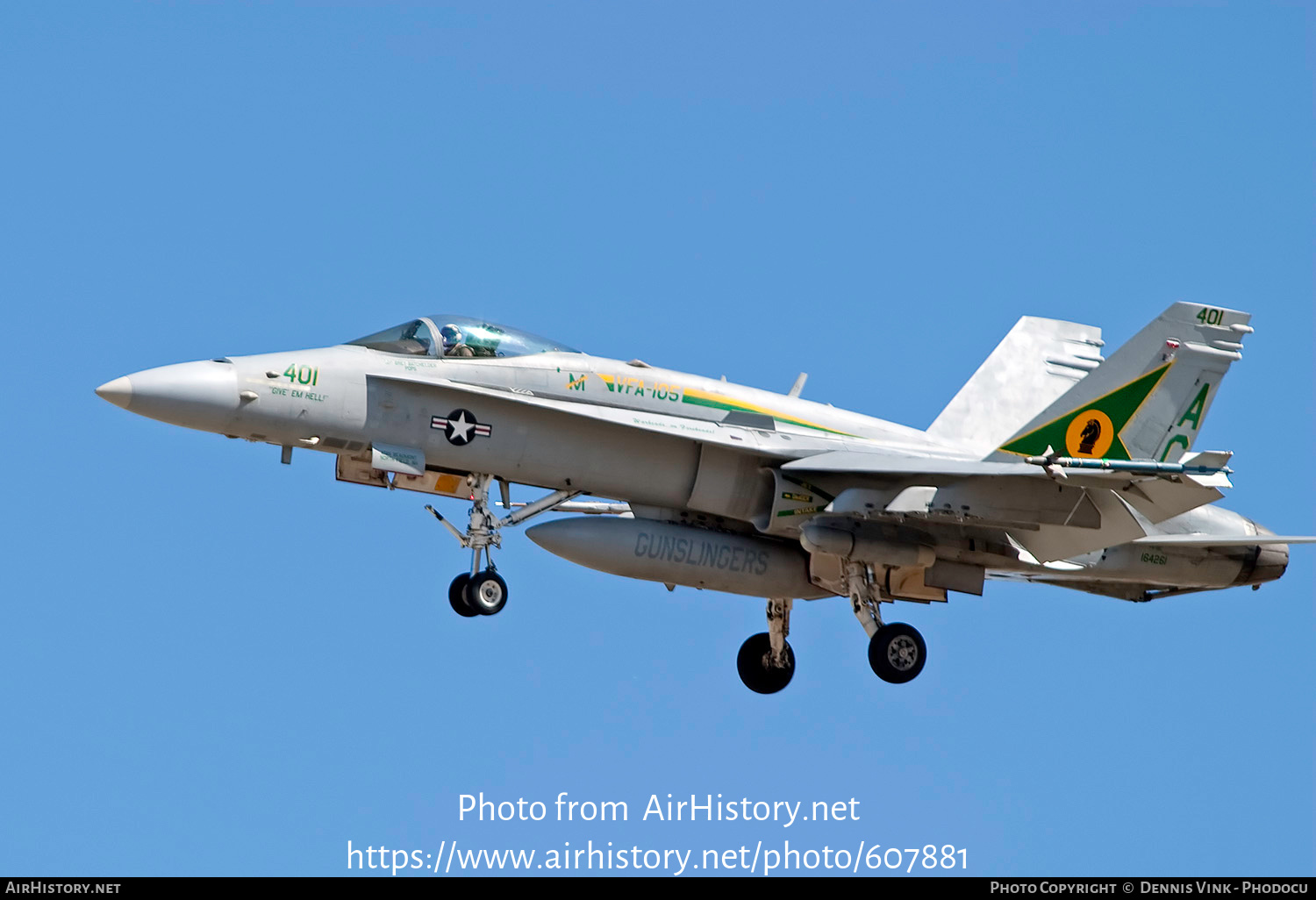 Aircraft Photo of 164261 | McDonnell Douglas F/A-18C Hornet | USA - Navy | AirHistory.net #607881