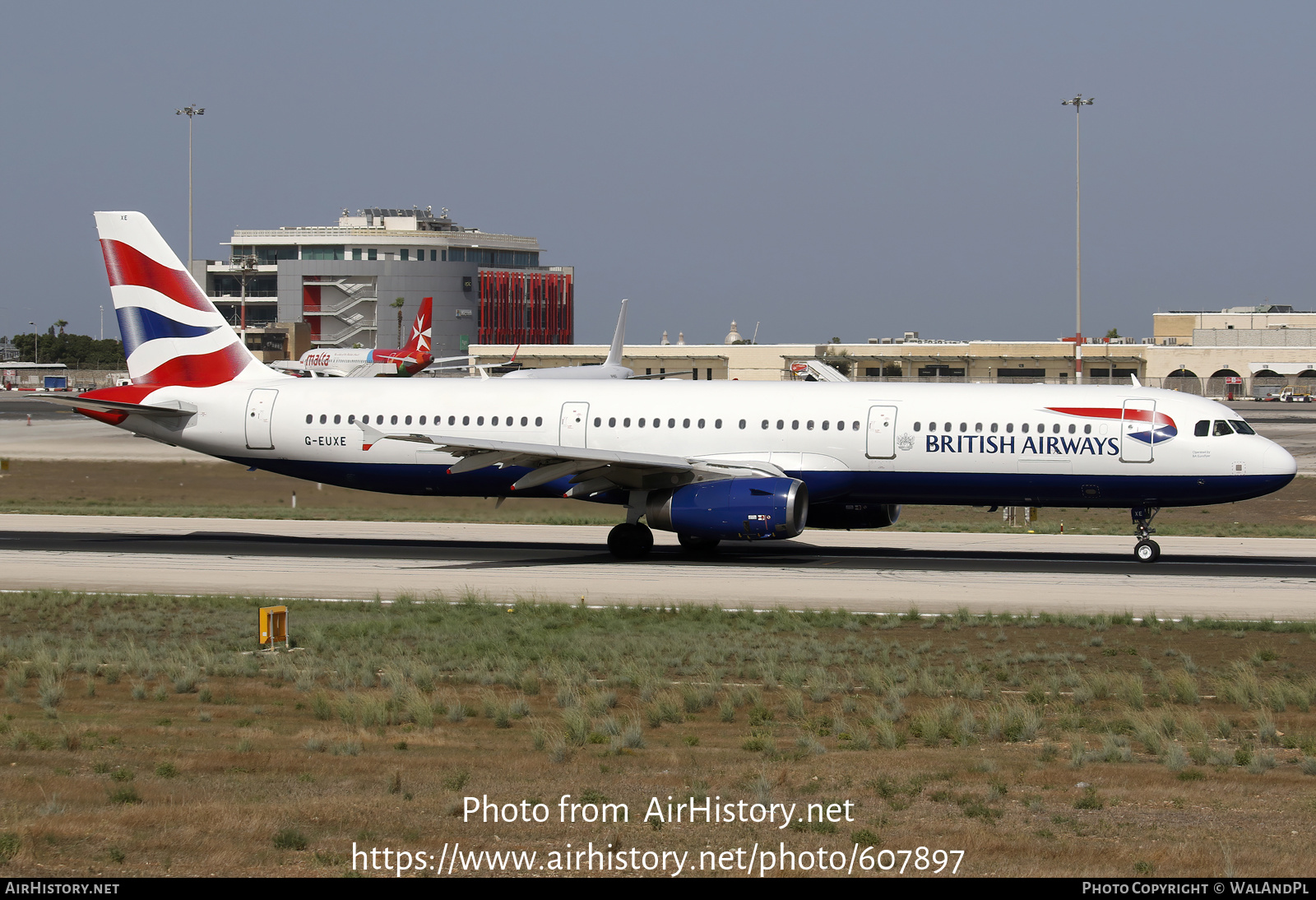 Aircraft Photo of G-EUXE | Airbus A321-231 | British Airways | AirHistory.net #607897