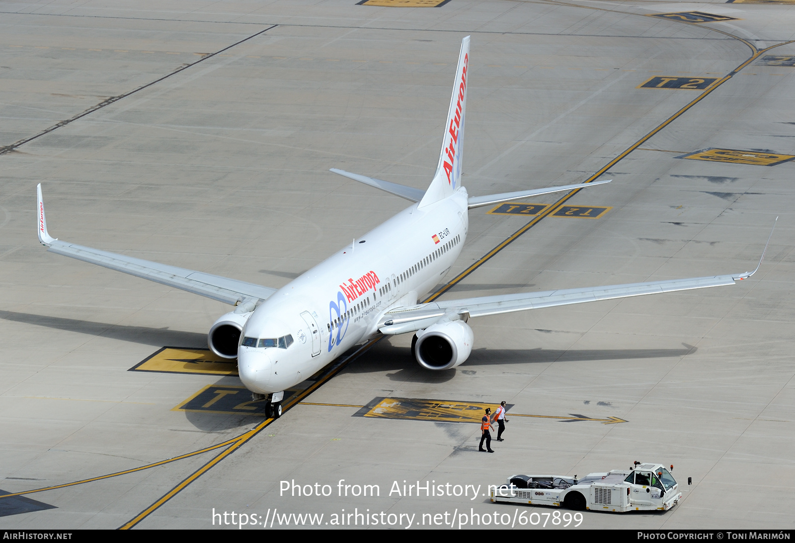 Aircraft Photo of EC-LVR | Boeing 737-85P | Air Europa | AirHistory.net #607899