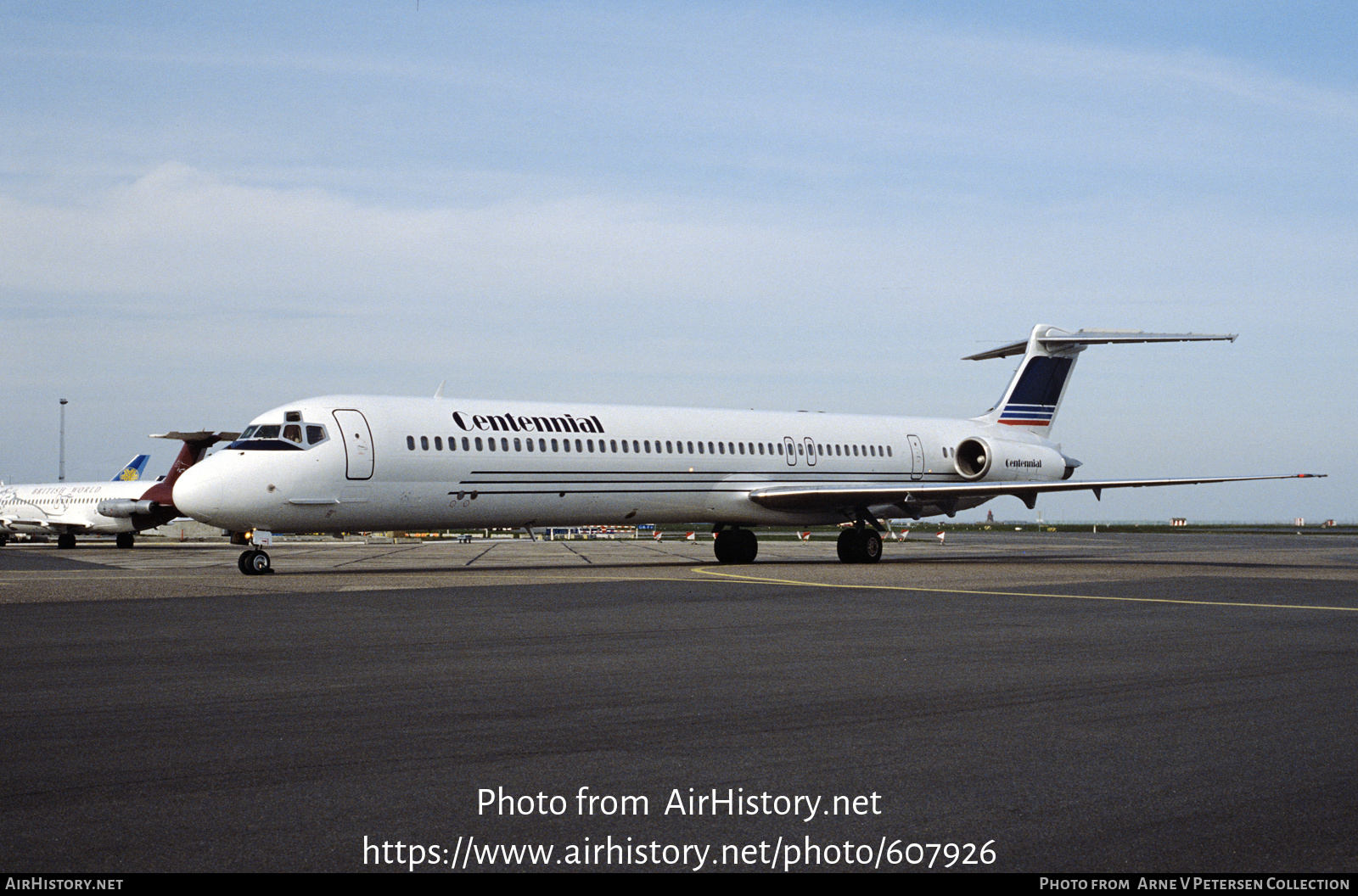 Aircraft Photo of EC-607 | McDonnell Douglas MD-83 (DC-9-83) | Centennial Airlines | AirHistory.net #607926