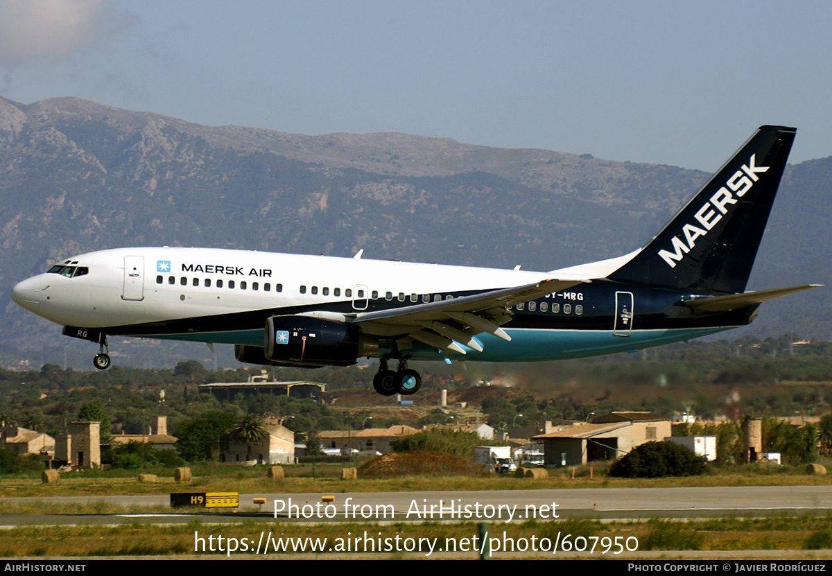 Aircraft Photo of OY-MRG | Boeing 737-7L9 | Maersk Air | AirHistory.net #607950