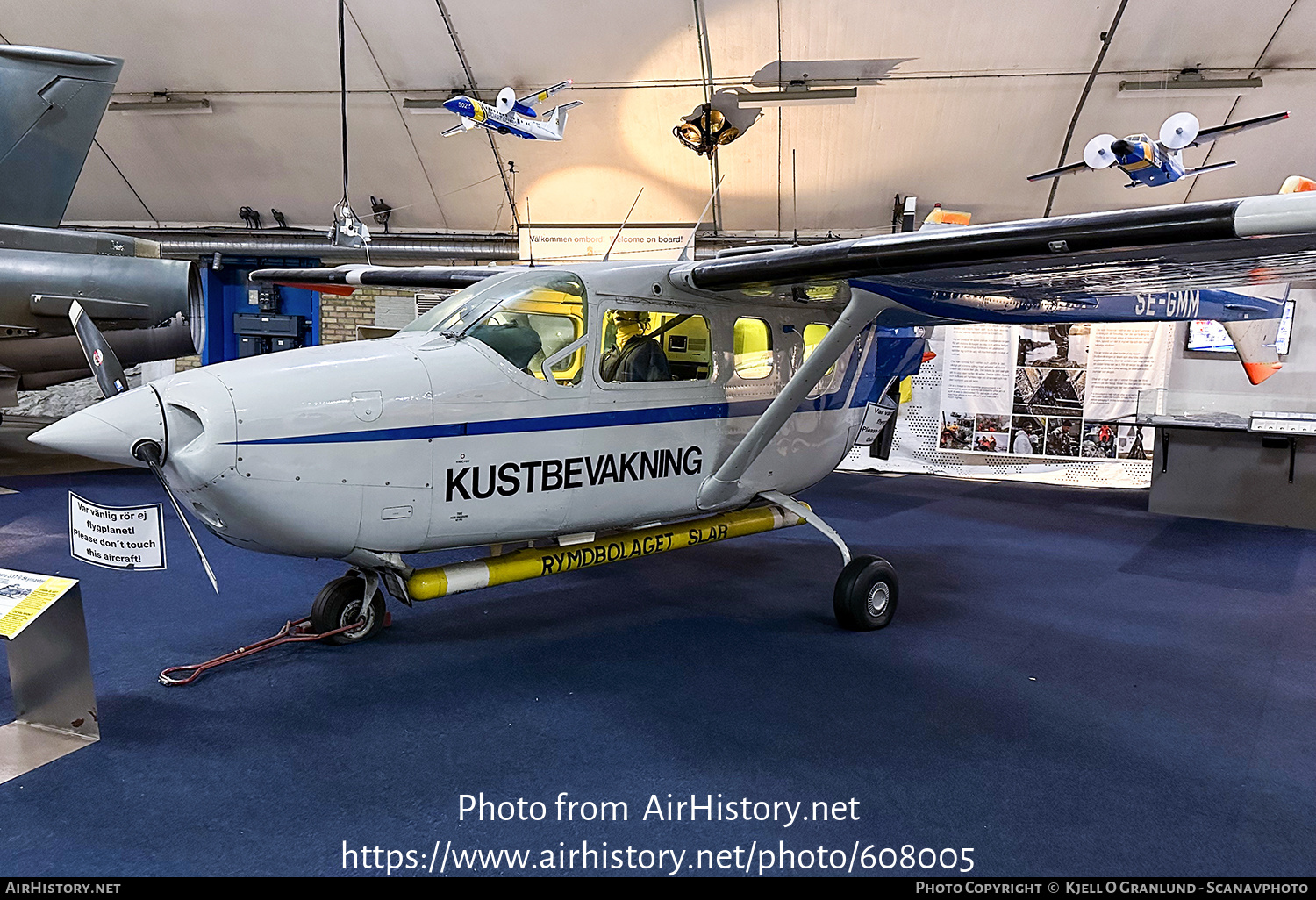 Aircraft Photo of SE-GMM | Reims F337G Skymaster | Kustbevakning - Swedish Coastguard | AirHistory.net #608005