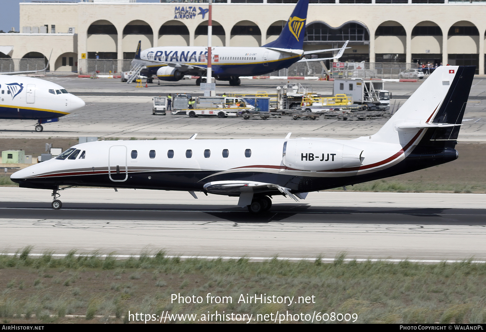 Aircraft Photo of HB-JJT | Cessna 680 Citation Sovereign | AirHistory.net #608009