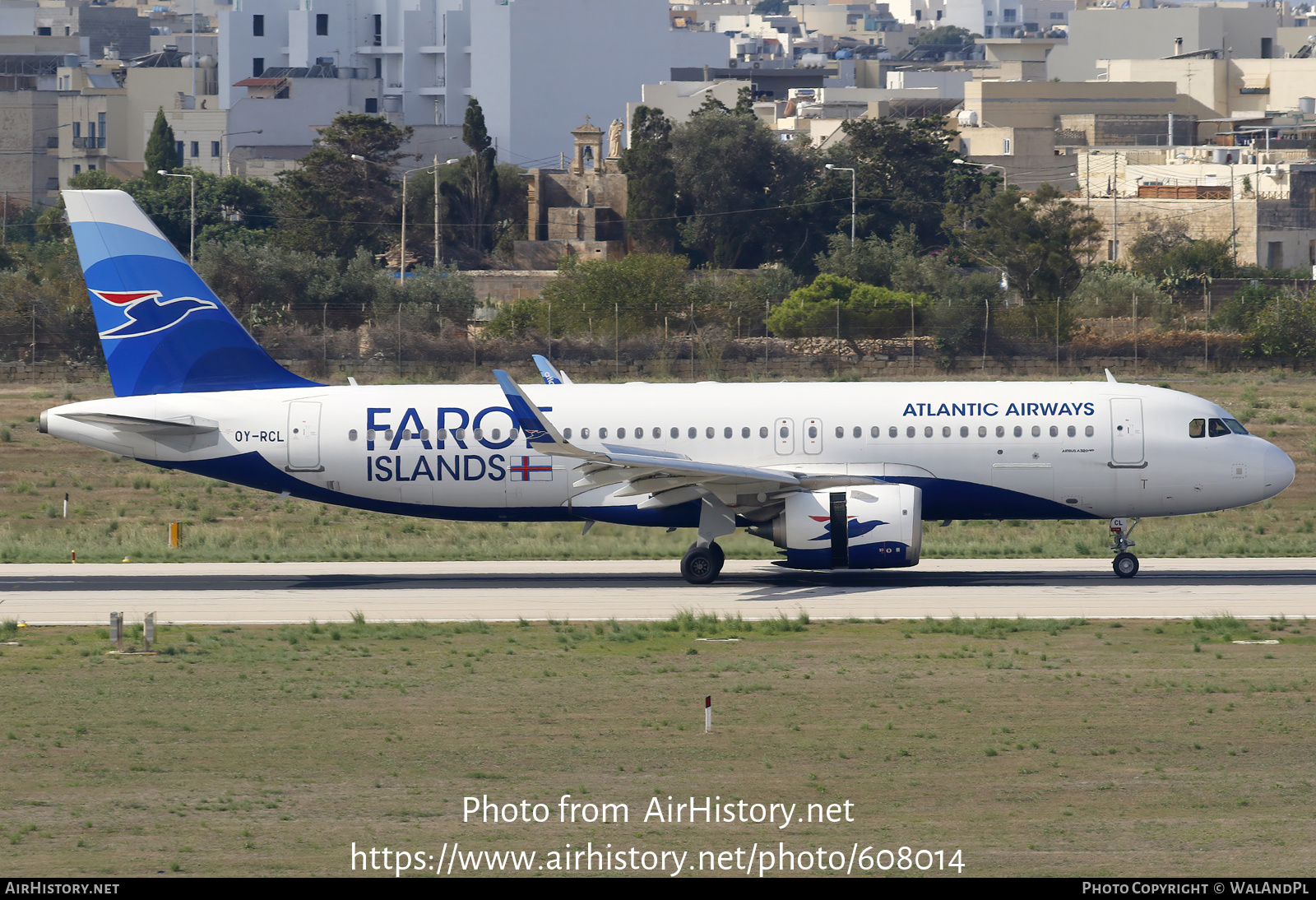 Aircraft Photo of OY-RCL | Airbus A320-251N | Atlantic Airways | AirHistory.net #608014