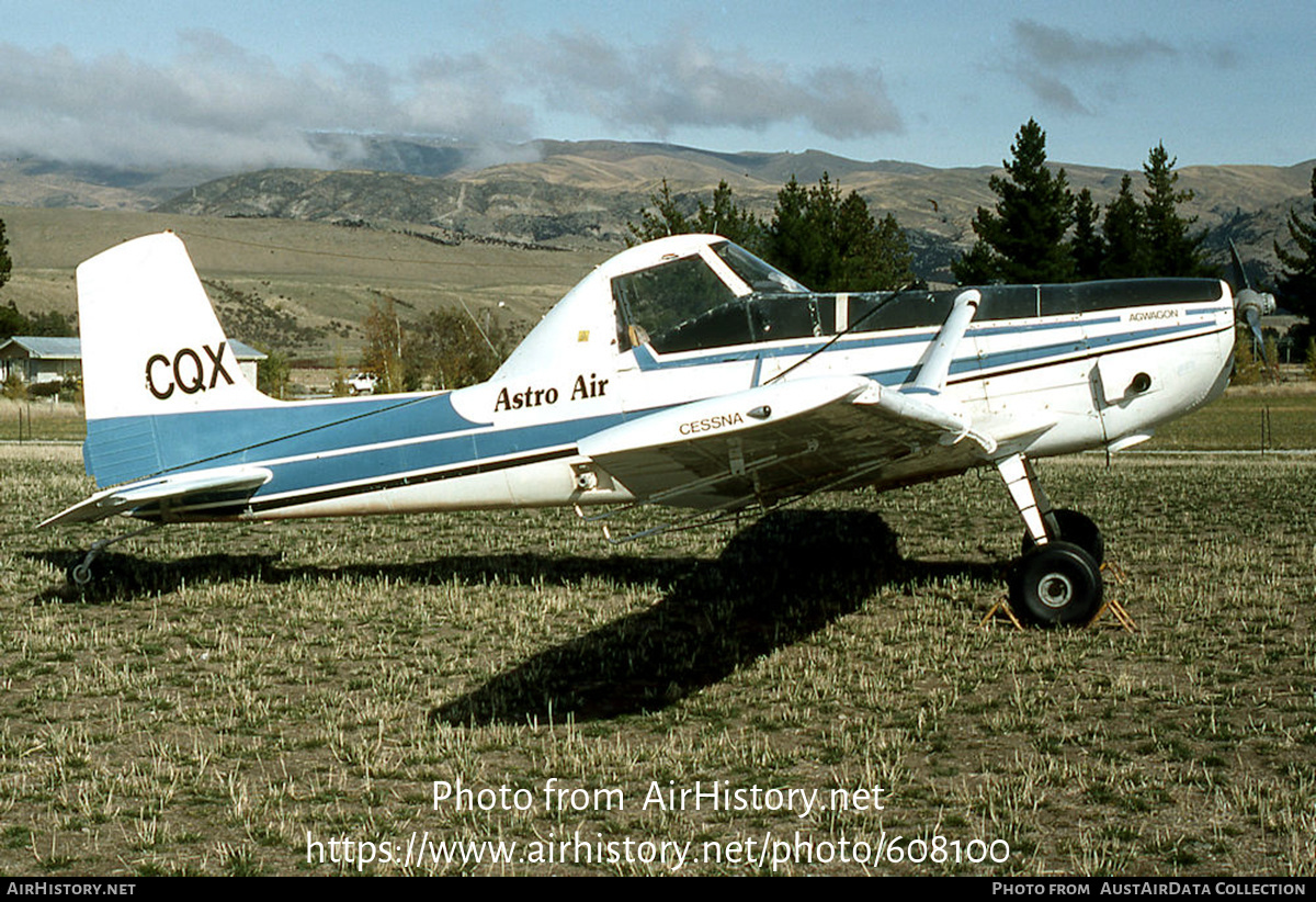 Aircraft Photo of ZK-CQX / CQX | Cessna A188 AgWagon 300 | Astro Air | AirHistory.net #608100