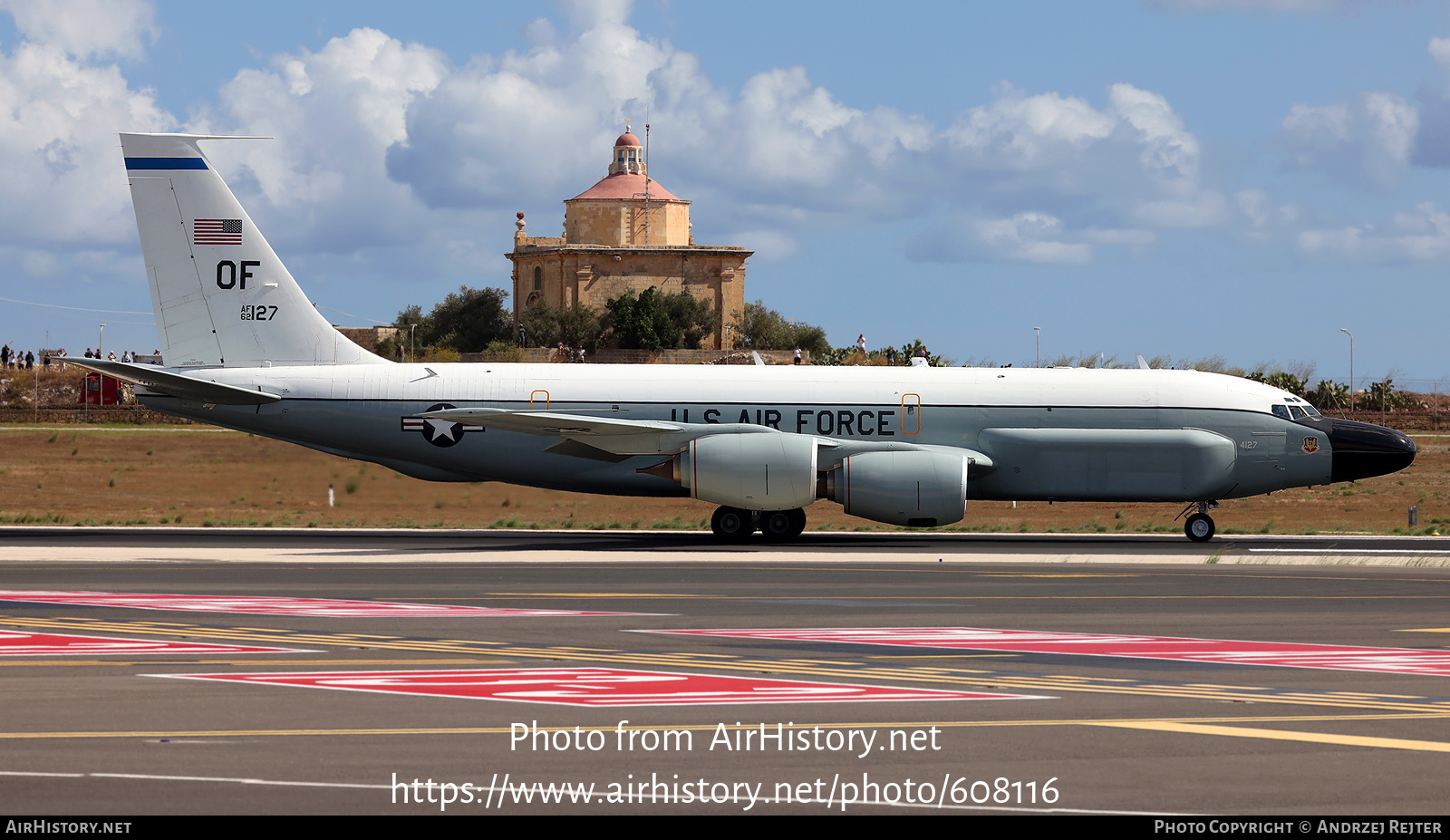 Aircraft Photo of 62-4127 / AF62-127 | Boeing TC-135W | USA - Air Force | AirHistory.net #608116