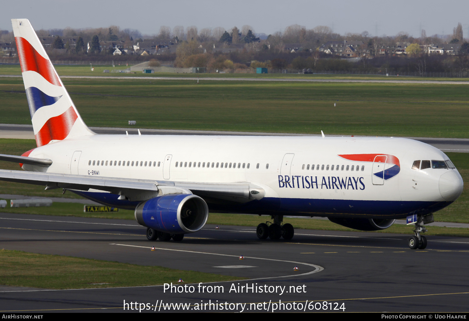 Aircraft Photo of G-BNWI | Boeing 767-336/ER | British Airways | AirHistory.net #608124