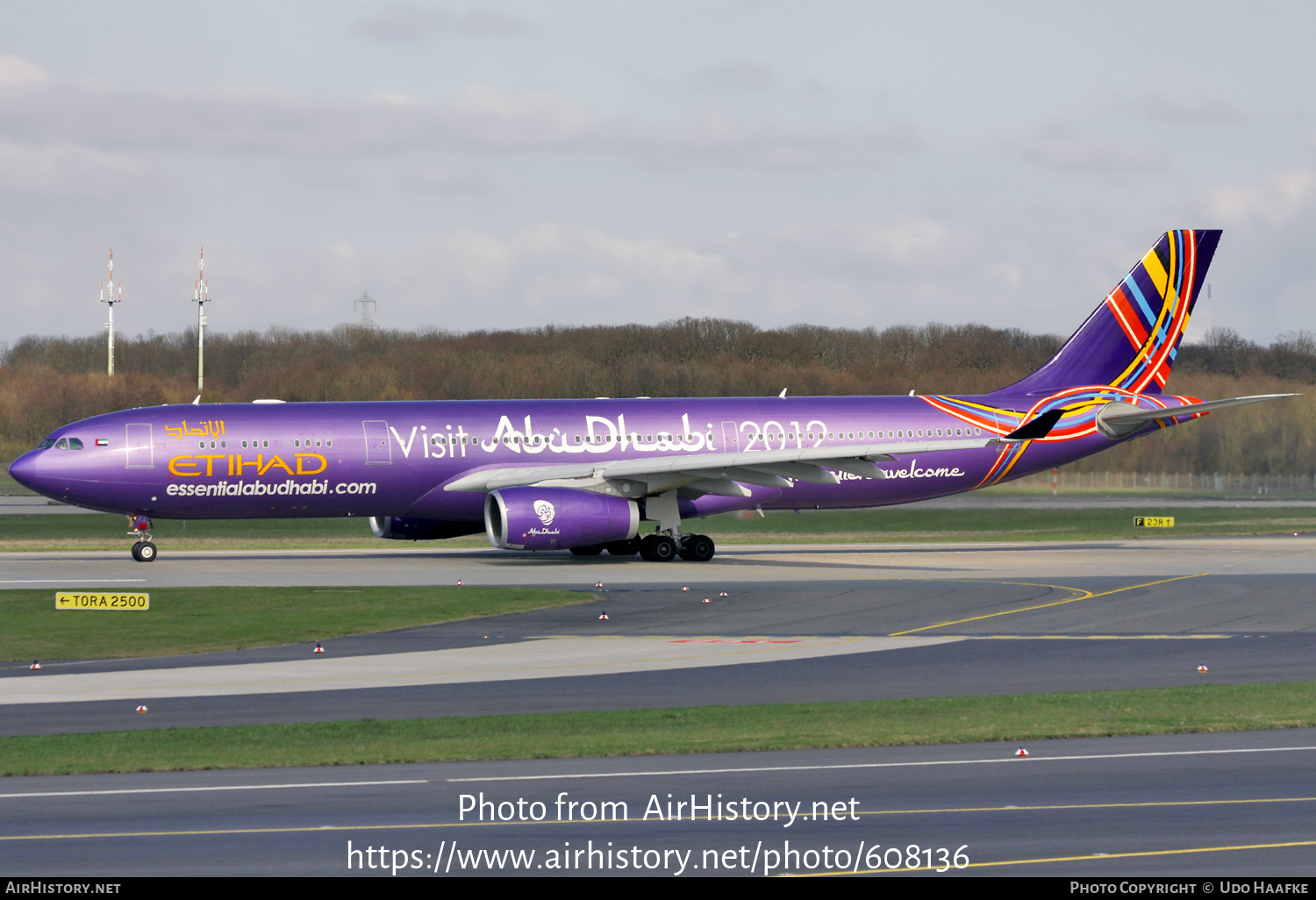 Aircraft Photo of A6-AFA | Airbus A330-343E | Etihad Airways | AirHistory.net #608136