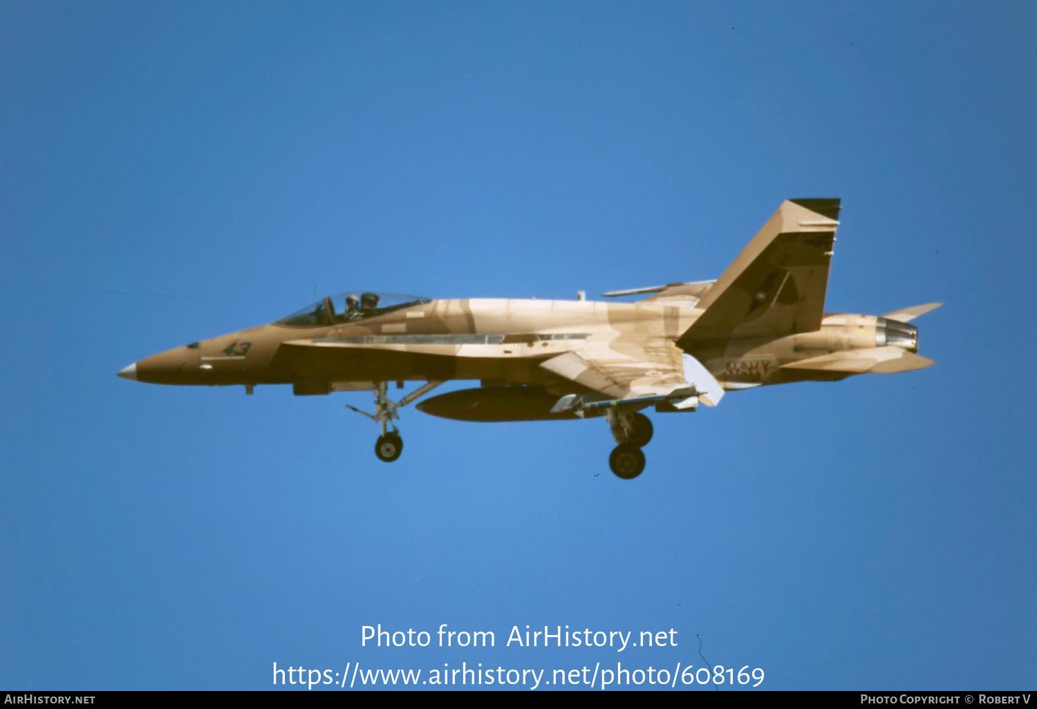 Aircraft Photo of 162835 | McDonnell Douglas F/A-18A Hornet | USA - Navy | AirHistory.net #608169