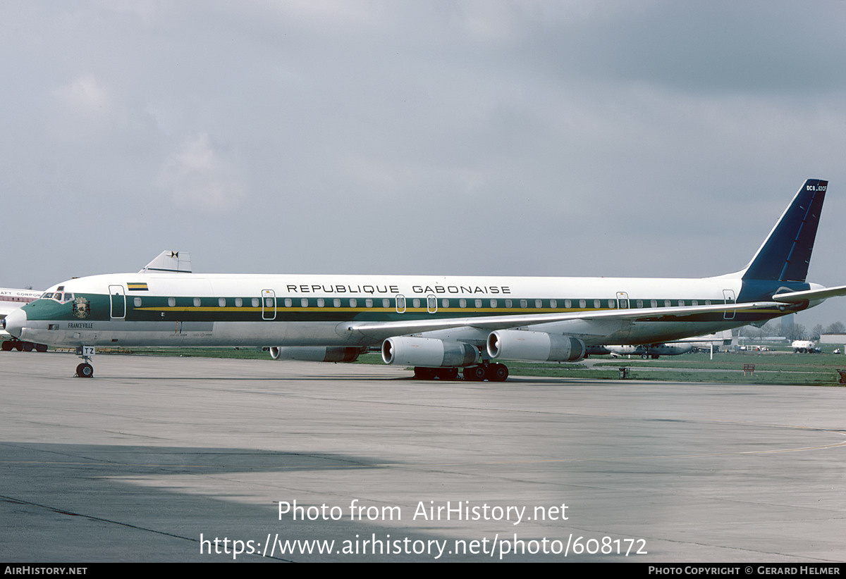 Aircraft Photo of TR-LTZ | McDonnell Douglas DC-8-63CF | République Gabonaise | AirHistory.net #608172