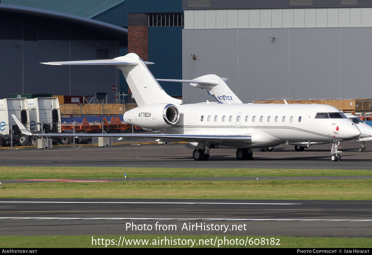 Aircraft Photo of N778CH | Bombardier Global 5500 (BD-700-1A11) | AirHistory.net #608182