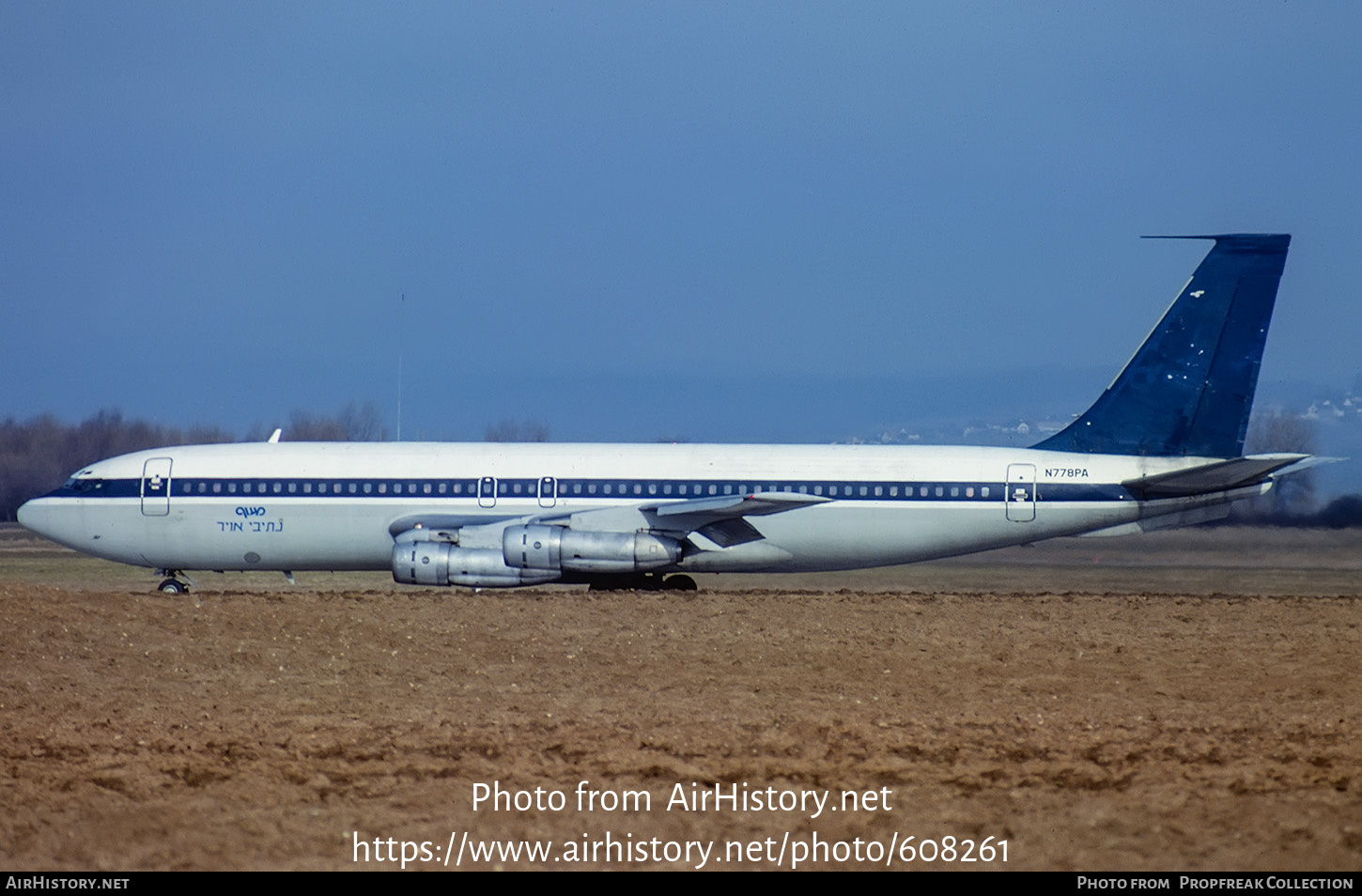 Aircraft Photo of N778PA | Boeing 707-139(B) | Maof Airlines | AirHistory.net #608261