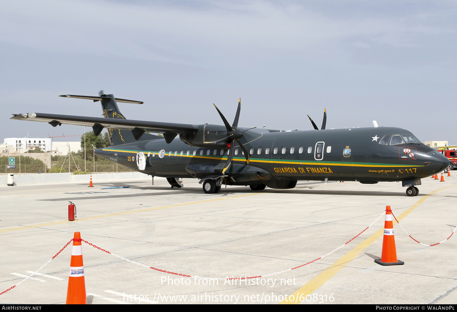 Aircraft Photo of MM62311 | ATR ATR-72-600MPA | Italy - Guardia di Finanza | AirHistory.net #608316