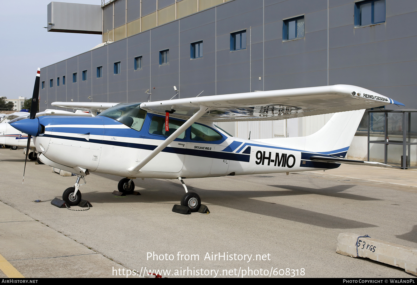 Aircraft Photo of 9H-MIO | Reims FR182 Skylane RG II | AirHistory.net #608318