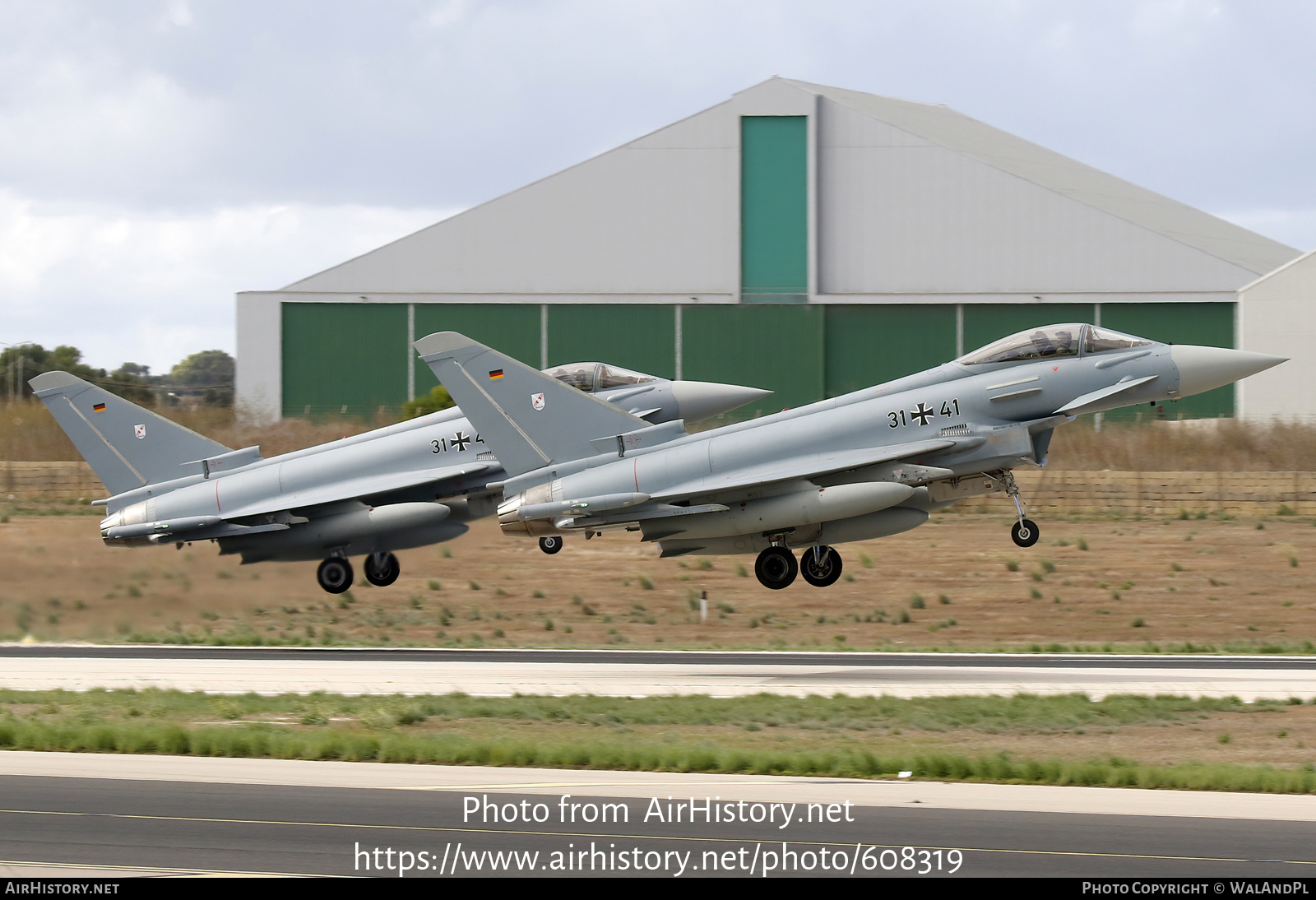 Aircraft Photo of 3141 | Eurofighter EF-2000 Typhoon S | Germany - Air Force | AirHistory.net #608319