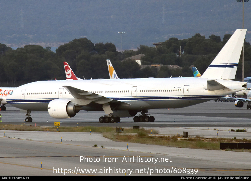 Aircraft Photo of N777AS | Boeing 777-24Q/ER | AirHistory.net #608339