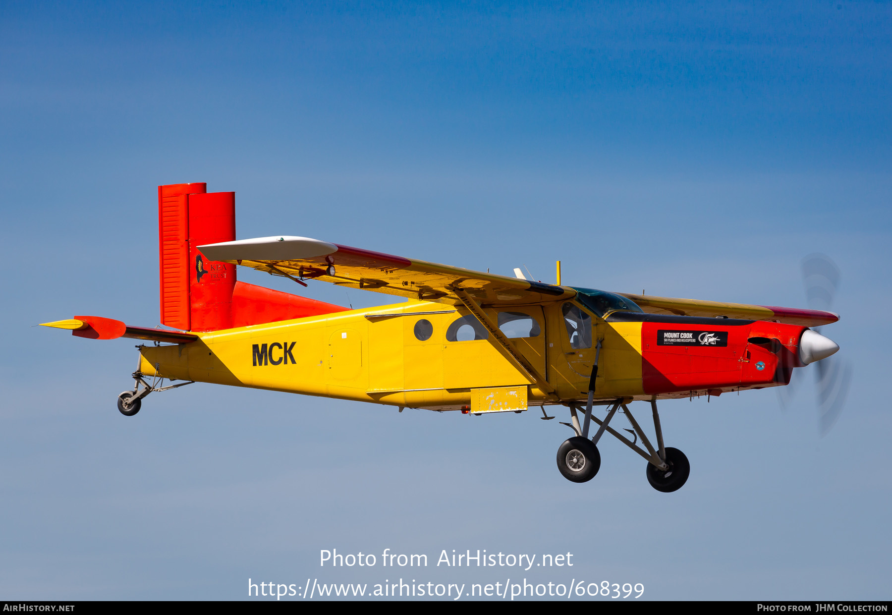 Aircraft Photo of ZK-MCK / MCK | Pilatus PC-6/B2-H4 Turbo Porter | Mount Cook Ski Planes | AirHistory.net #608399