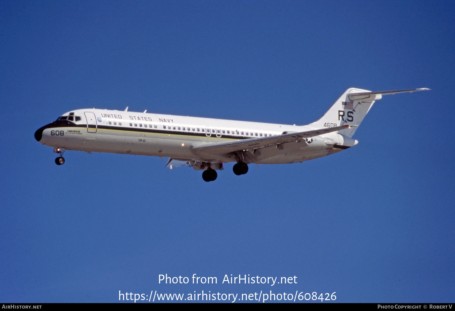 Aircraft Photo of 164608 | McDonnell Douglas DC-9-33F | USA - Navy | AirHistory.net #608426