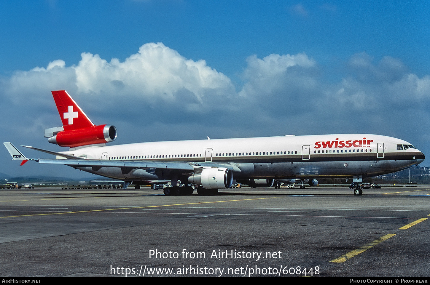 Aircraft Photo of HB-IWM | McDonnell Douglas MD-11 | Swissair | AirHistory.net #608448