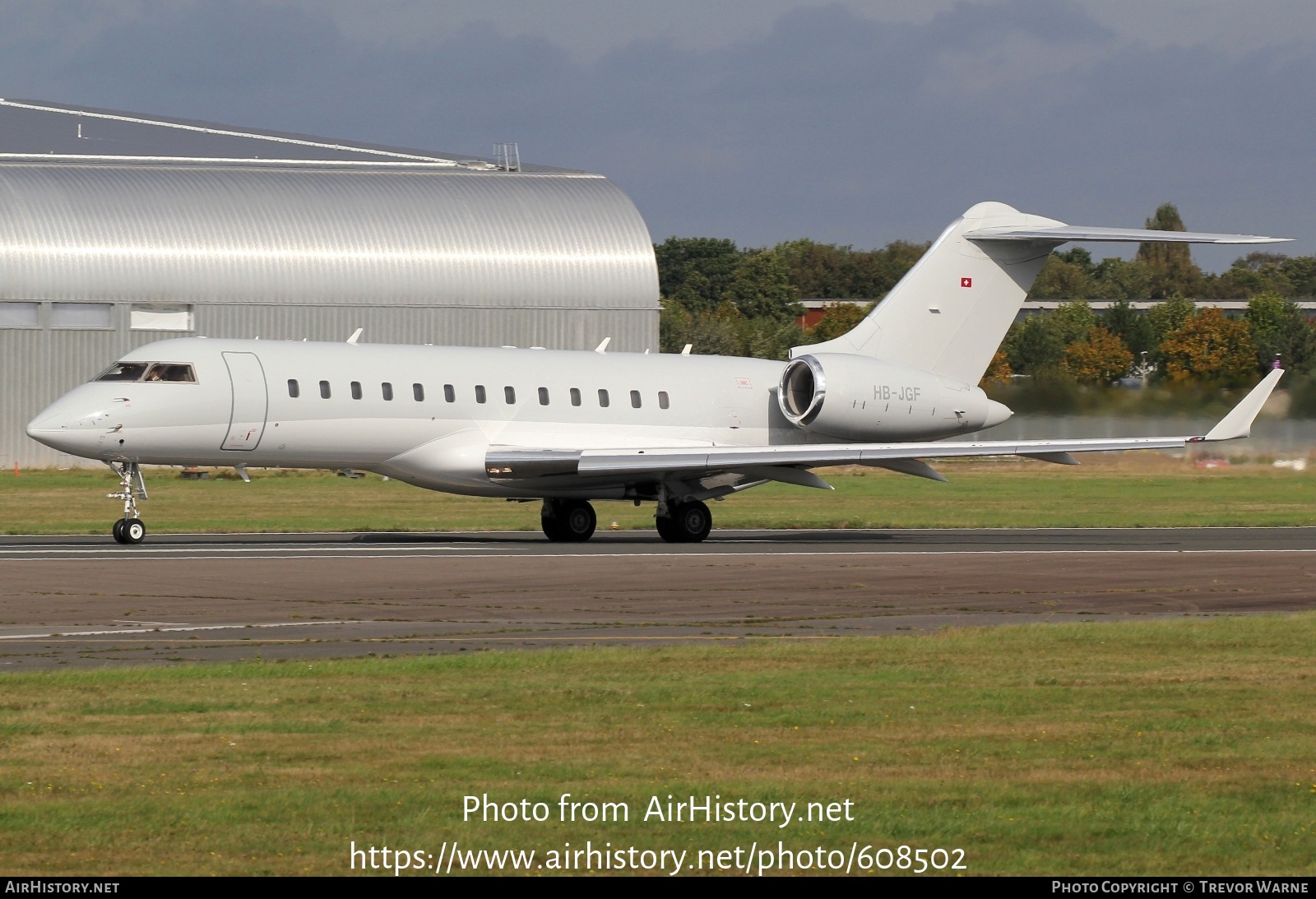 Aircraft Photo of HB-JGF | Bombardier Global Express (BD-700-1A10) | AirHistory.net #608502