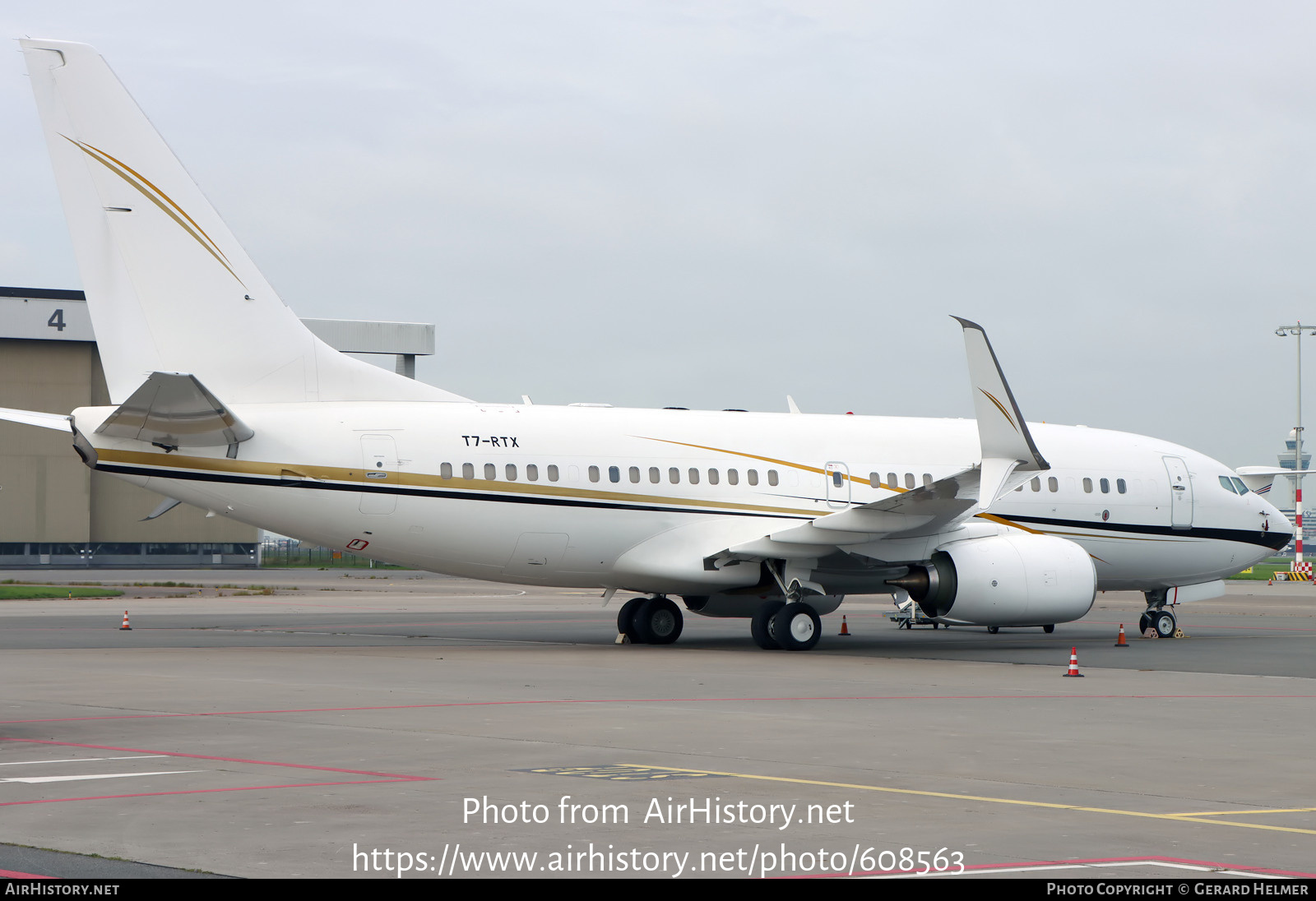 Aircraft Photo of T7-RTX | Boeing 737-79V BBJ | Jhonlin Air Transport - JAT | AirHistory.net #608563