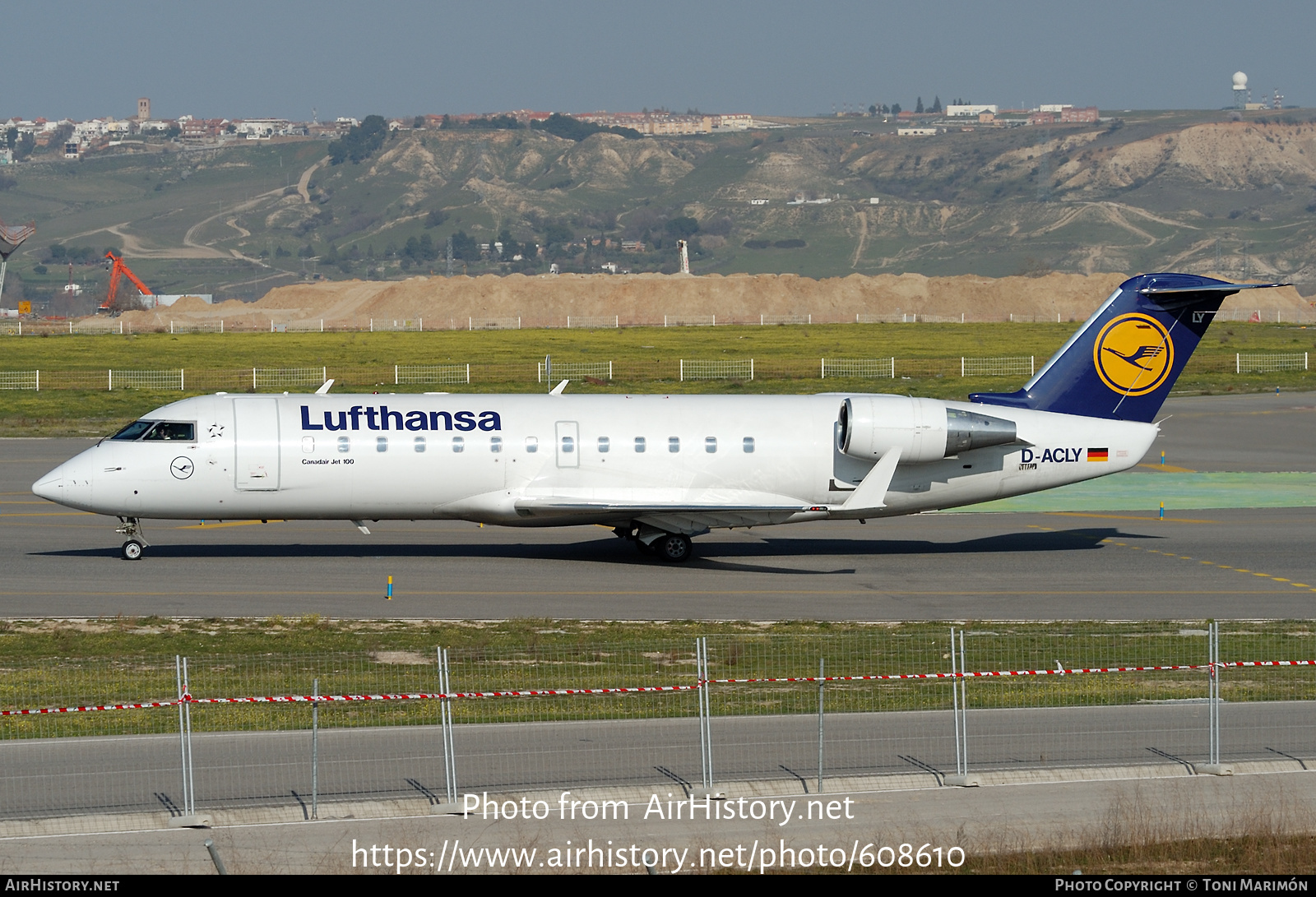 Aircraft Photo of D-ACLY | Canadair CRJ-200LR (CL-600-2B19) | Lufthansa | AirHistory.net #608610