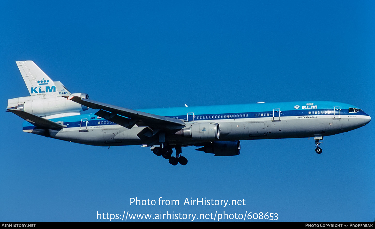 Aircraft Photo of PH-KCG | McDonnell Douglas MD-11 | KLM - Royal Dutch Airlines | AirHistory.net #608653