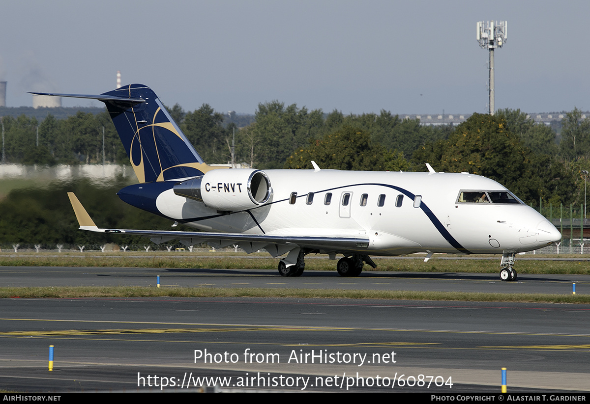 Aircraft Photo of C-FNVT | Bombardier Challenger 650 (CL-600-2B16) | AirHistory.net #608704