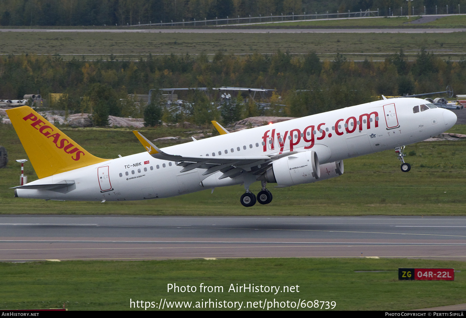 Aircraft Photo of TC-NBK | Airbus A320-251N | Pegasus Airlines | AirHistory.net #608739