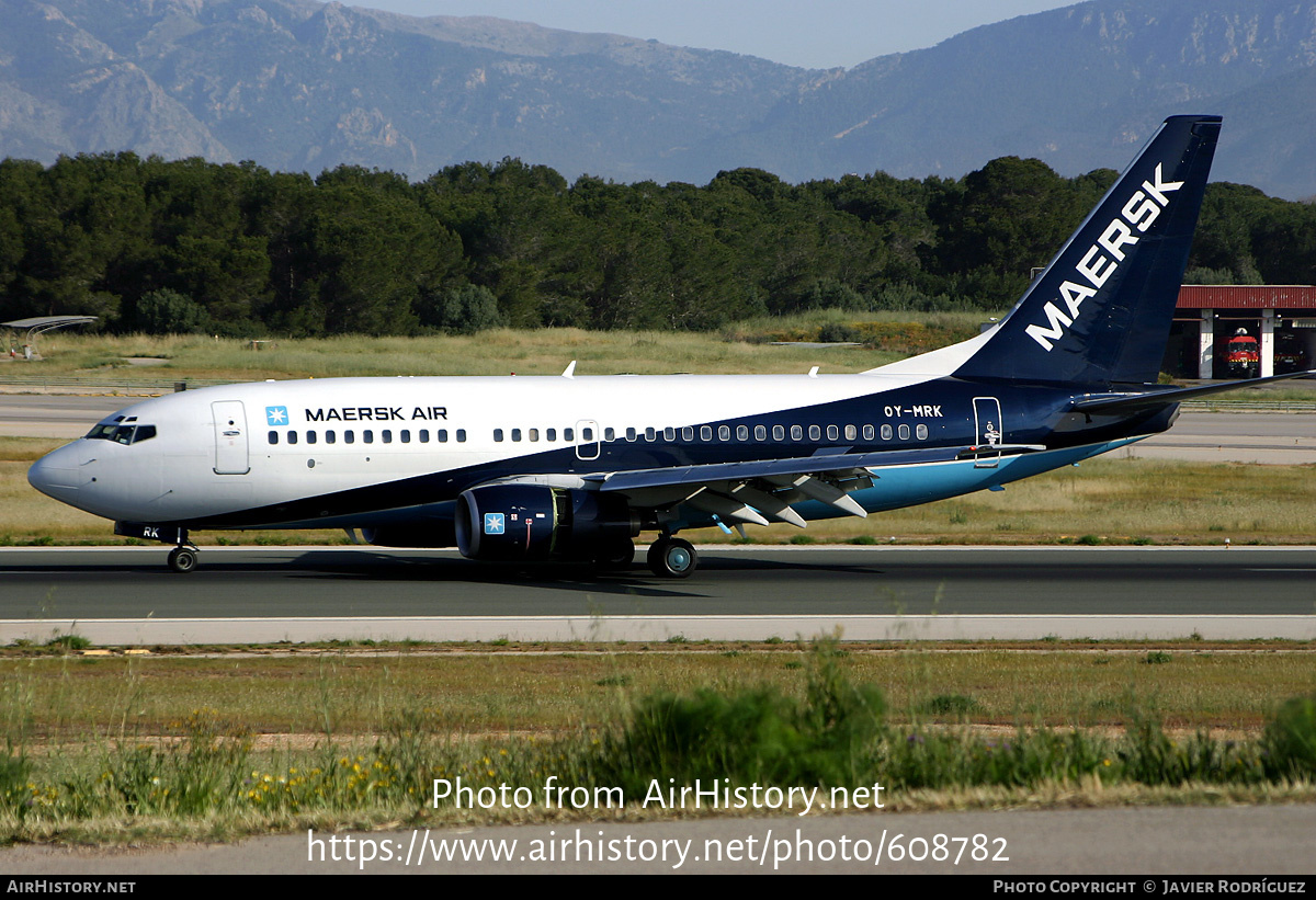 Aircraft Photo of OY-MRK | Boeing 737-7L9 | Maersk Air | AirHistory.net #608782