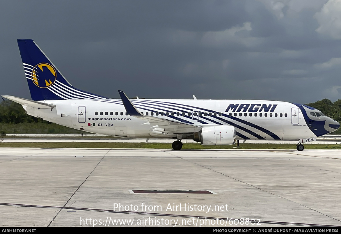 Aircraft Photo of XA-VDM | Boeing 737-3H4 | Magnicharters | AirHistory.net #608802