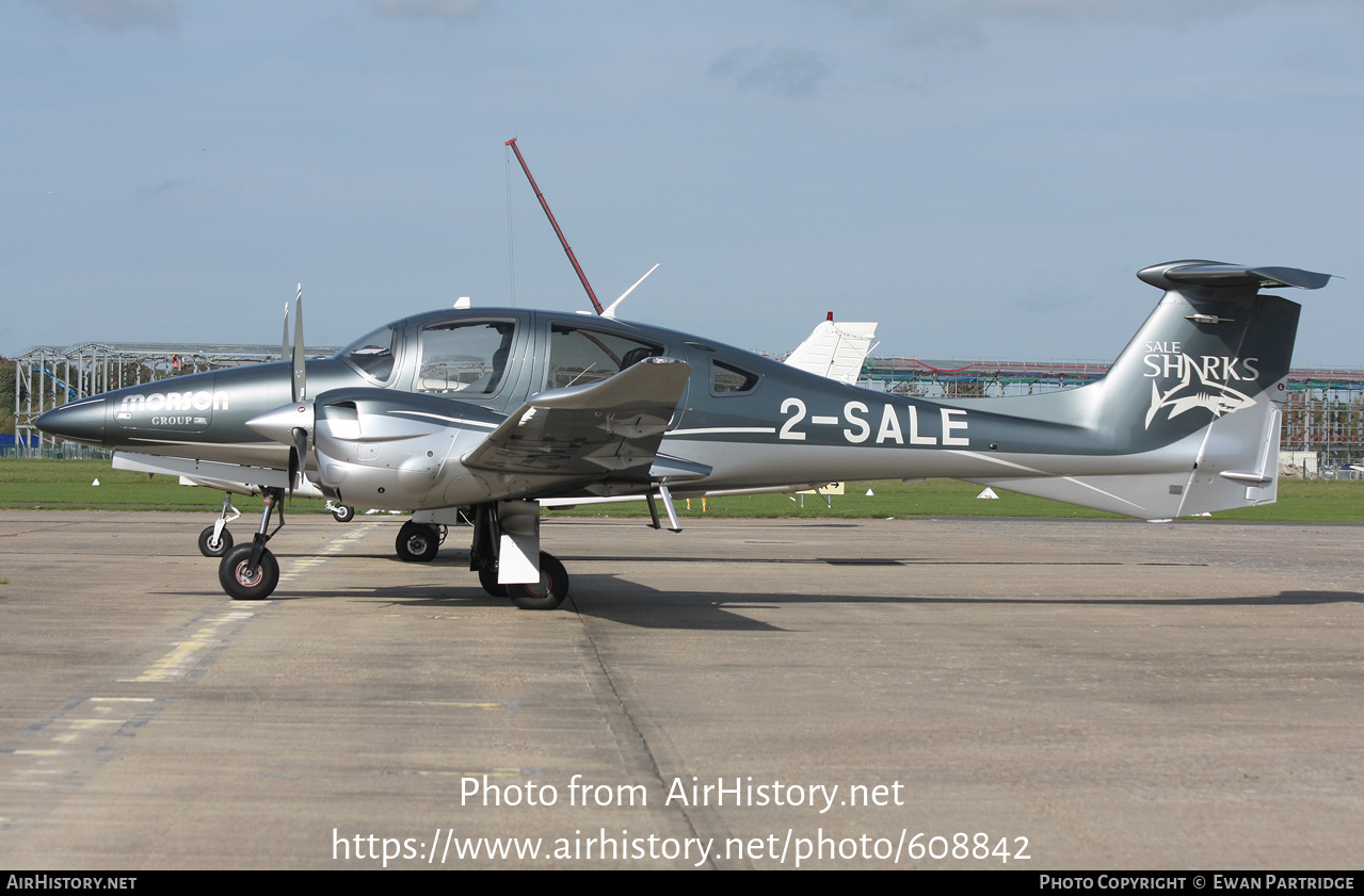 Aircraft Photo of 2-SALE | Diamond DA62 | Morson Group | AirHistory.net #608842