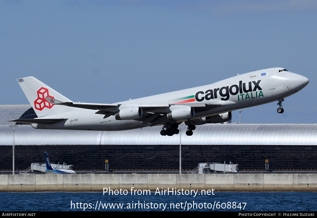 Aircraft Photo of LX-YCV | Boeing 747-4R7F/SCD | Cargolux Italia | AirHistory.net #608847