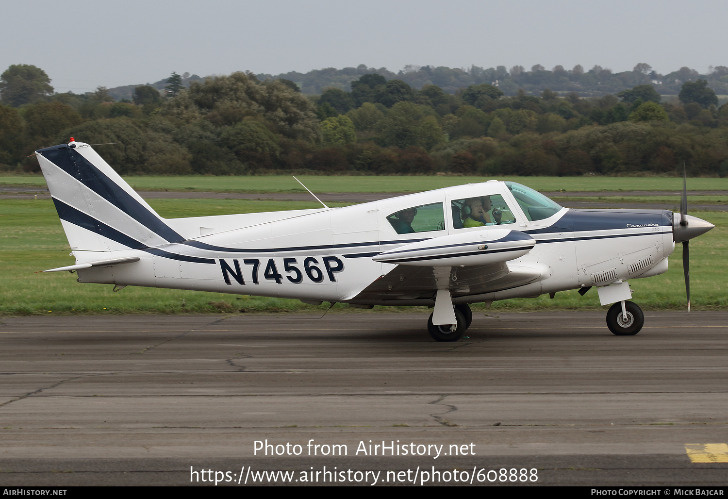 Aircraft Photo of N7456P | Piper PA-24-250 Comanche | AirHistory.net #608888