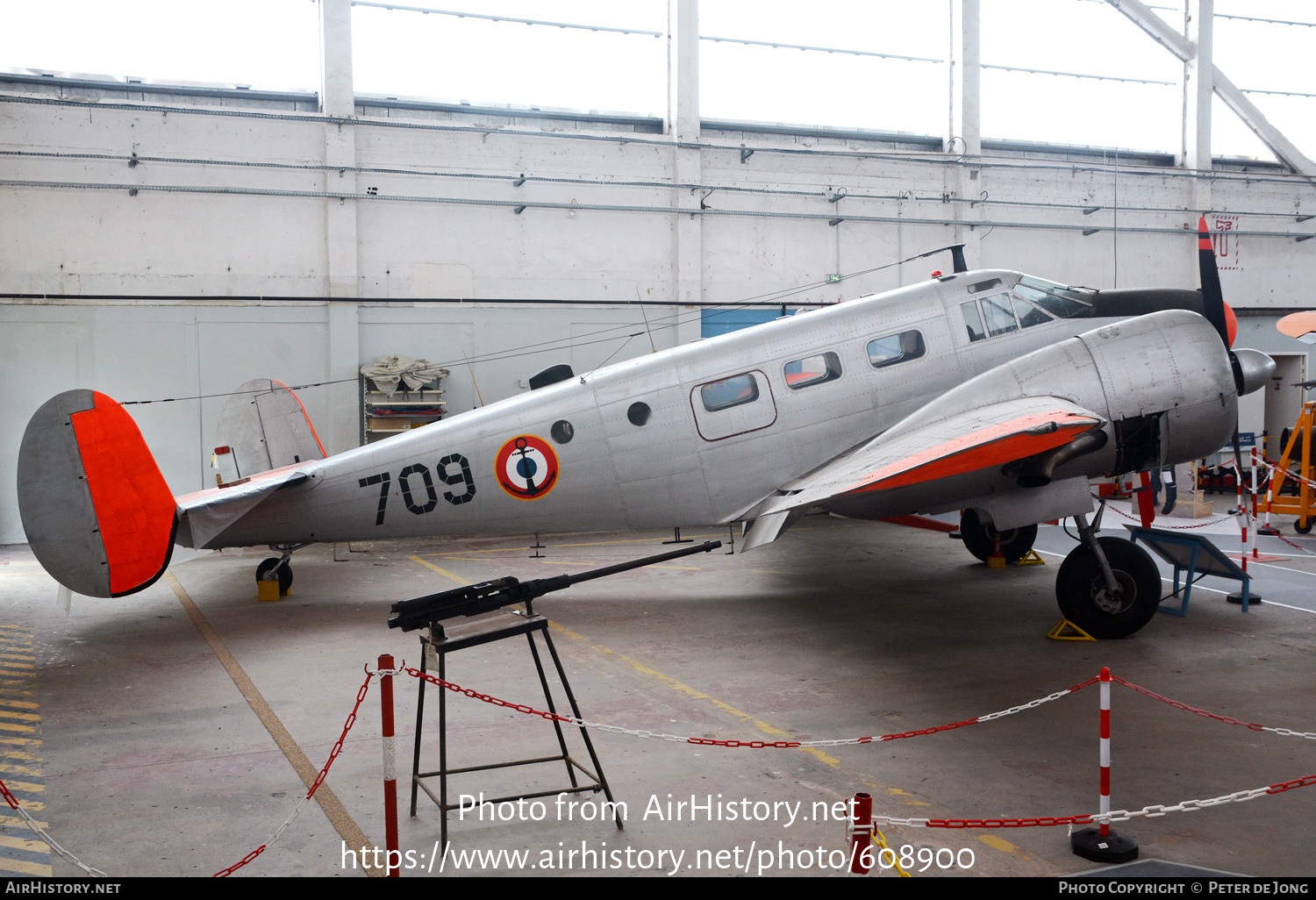 Aircraft Photo Of 709 Beech Snb 5 Navigator France Navy 608900